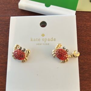 Kate Spade crab earrings